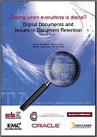 Cover of White Paper on Digital Document Retention Policies